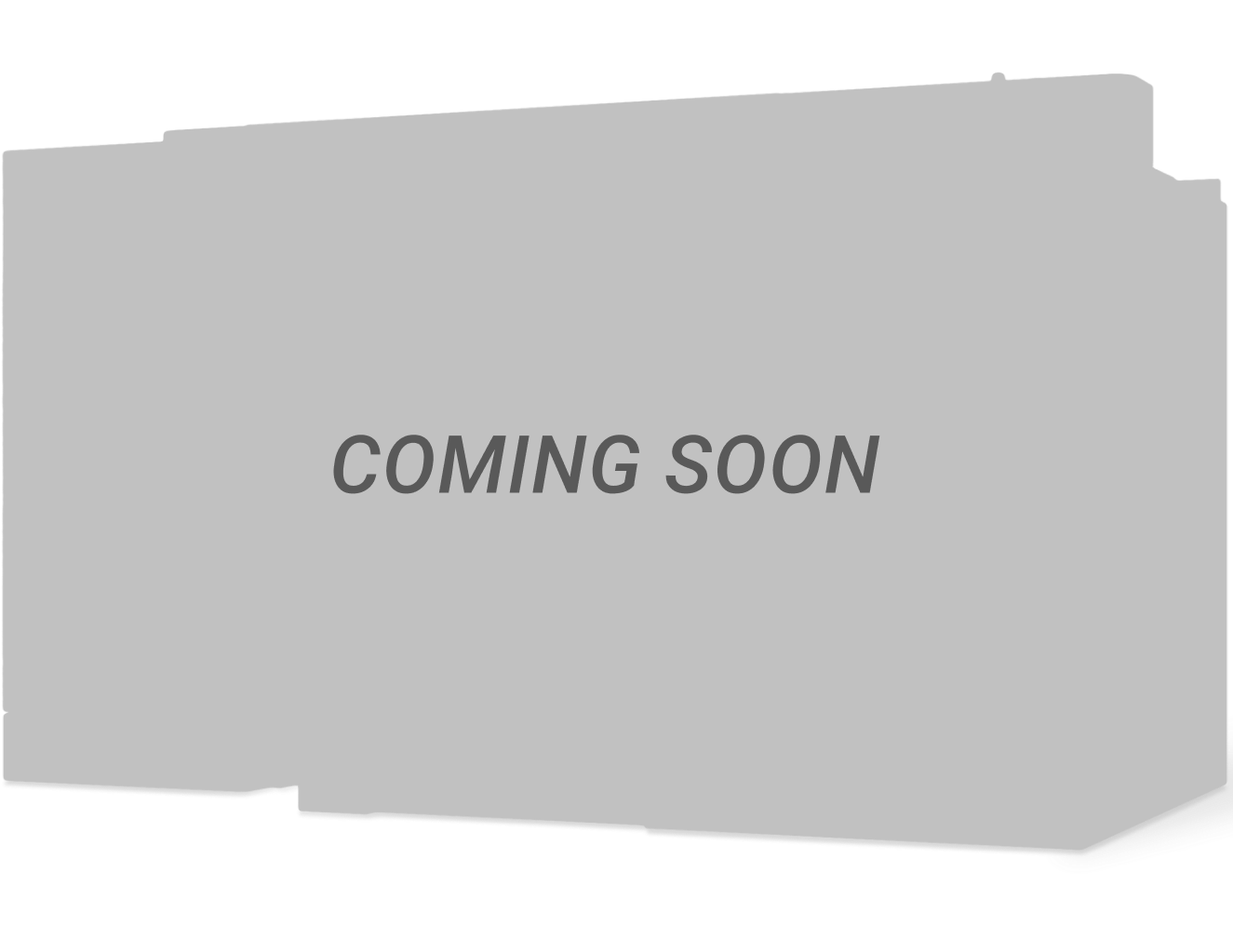 Machine Coming Soon